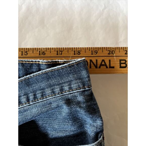 Levis 559 Jeans Men’s 36x30 Blue Medium Wash Cotton Denim Outdoor Y2K Distressed - Picture 4 of 16